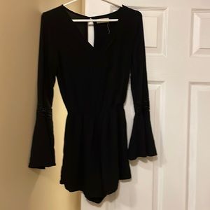 Navy Blue Hollister Romper